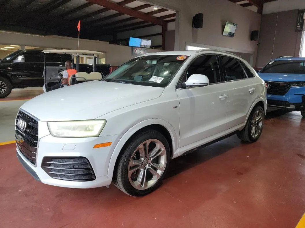 White 2016 Audi Q3 2.0T Premium Plus for sale in Carlstadt, NJ