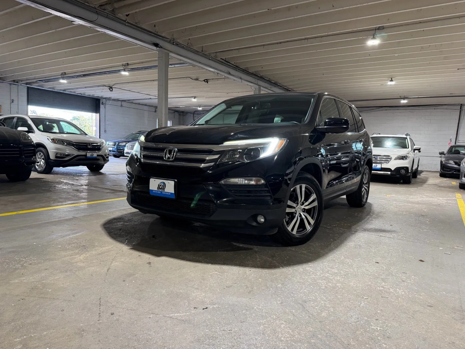 Black 2017 Honda Pilot EX-L for sale in Carlstadt, NJ