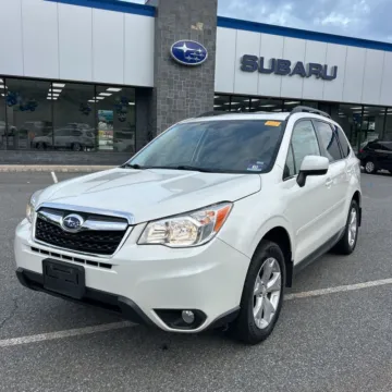 White 2016 Subaru Forester 2.5i Limited for sale in Carlstadt, NJ