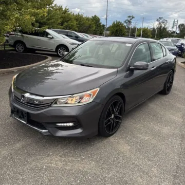 Gray 2017 Honda Accord EX-L V6 for sale in Carlstadt, NJ