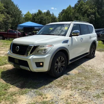 White 2017 Nissan Armada Platinum for sale in Carlstadt, NJ