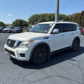 White 2017 Nissan Armada Platinum for sale in Carlstadt, NJ