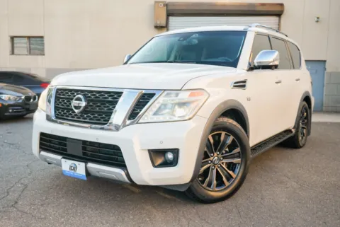 White 2017 Nissan Armada Platinum for sale in Carlstadt, NJ