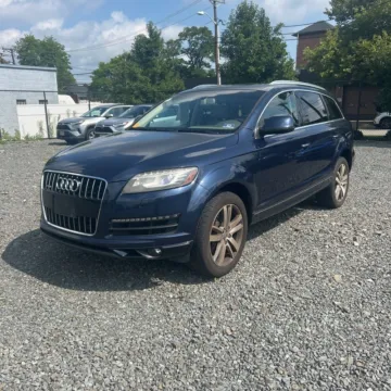 Blue 2014 Audi Q7 3.0T Premium for sale in Carlstadt, NJ