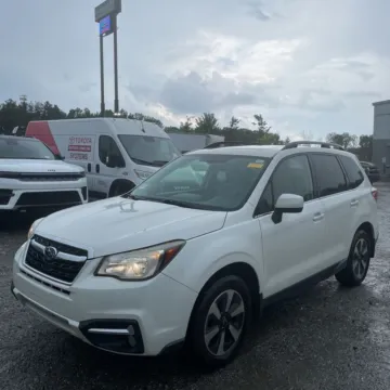 White 2017 Subaru Forester 2.5i Limited for sale in Carlstadt, NJ