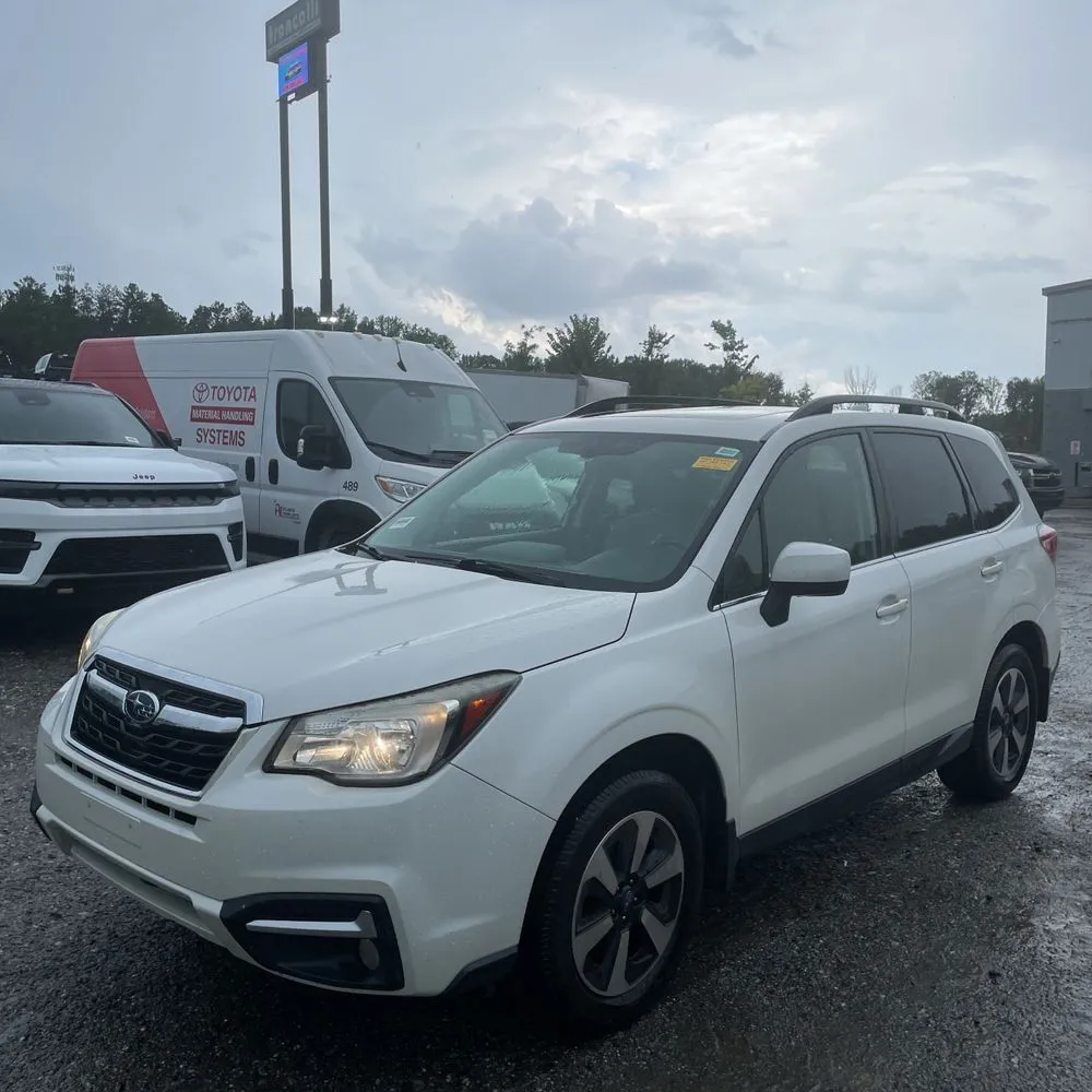 White 2017 Subaru Forester 2.5i Limited for sale in Carlstadt, NJ