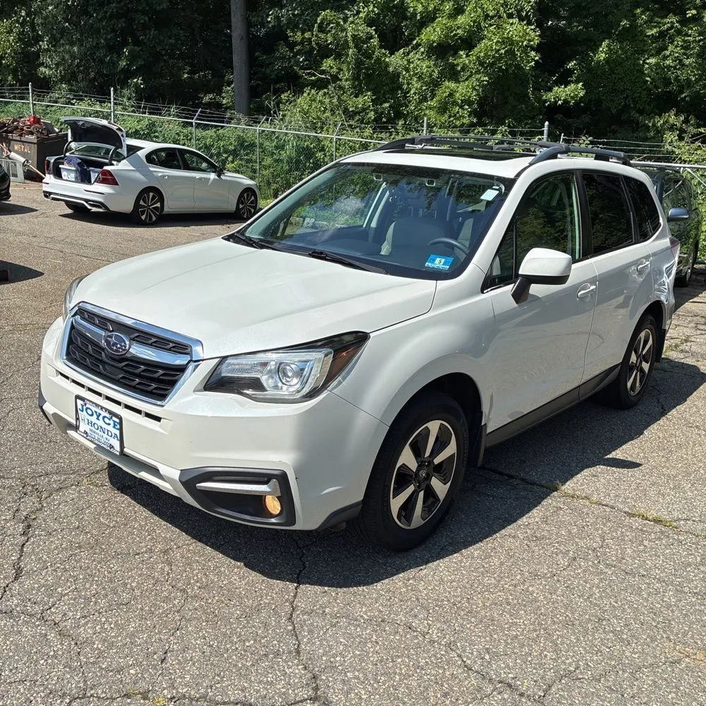 White 2018 Subaru Forester 2.5i Limited for sale in Carlstadt, NJ
