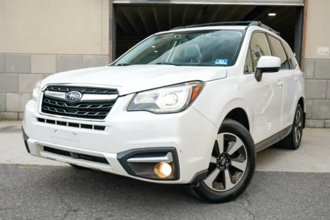 White 2018 Subaru Forester 2.5i Limited for sale in Carlstadt, NJ