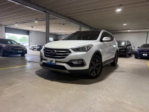 White 2017 Hyundai Santa Fe Sport 2.0T Ultimate for sale in Carlstadt, NJ