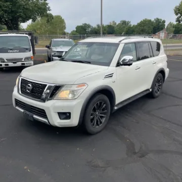 White 2017 Nissan Armada Platinum for sale in Carlstadt, NJ