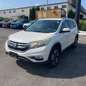 White 2016 Honda CR-V Touring for sale in Carlstadt, NJ