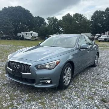 Blue 2014 INFINITI Q50 Premium for sale in Carlstadt, NJ