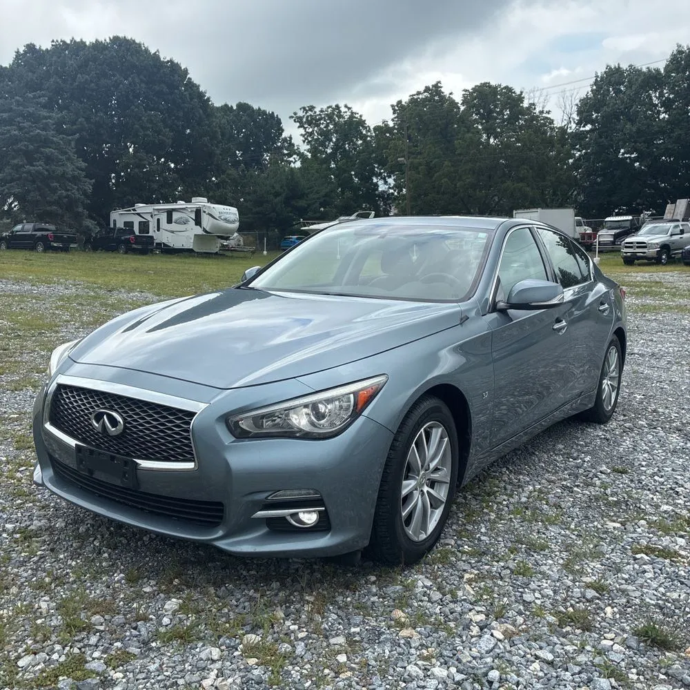 Blue 2014 INFINITI Q50 Premium for sale in Carlstadt, NJ