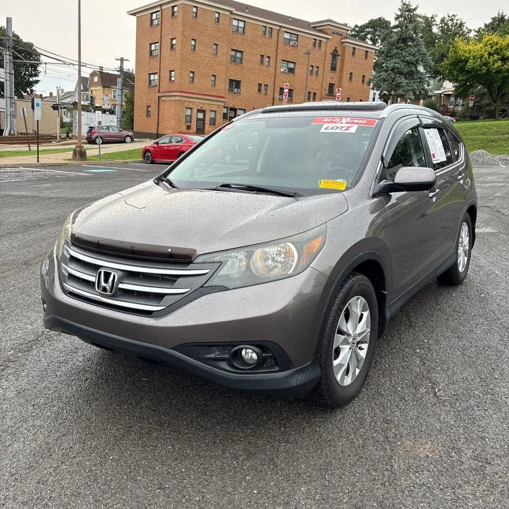 Gray 2013 Honda CR-V EX-L for sale in Carlstadt, NJ