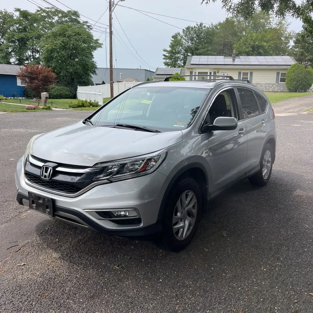 Silver 2015 Honda CR-V EX-L for sale in Carlstadt, NJ