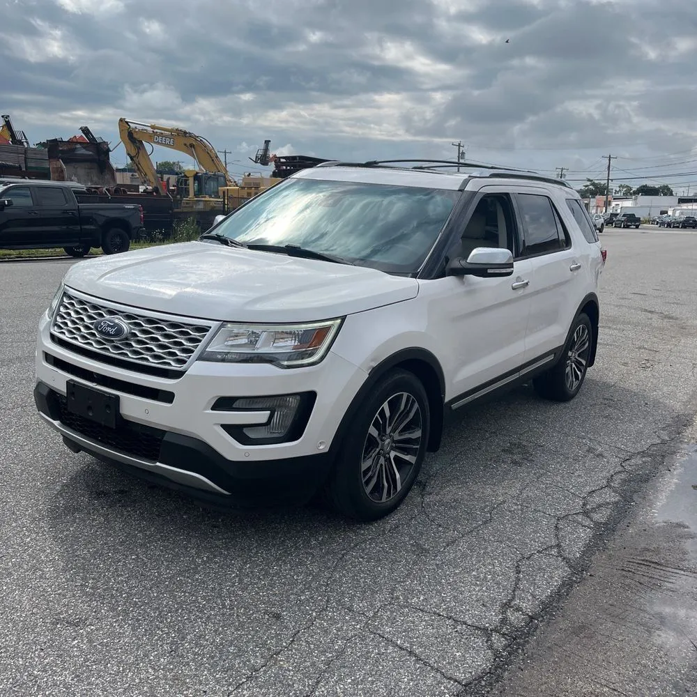 White 2017 Ford Explorer Platinum for sale in Carlstadt, NJ