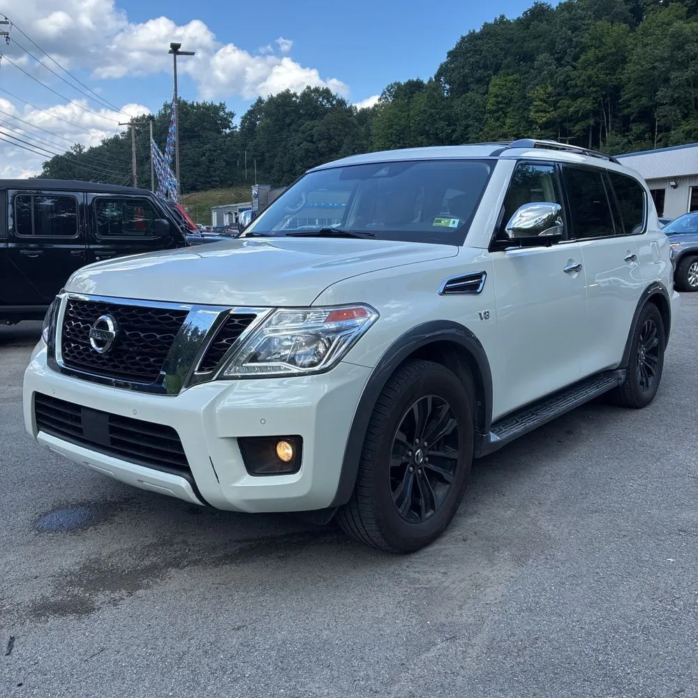 White 2018 Nissan Armada Platinum for sale in Carlstadt, NJ