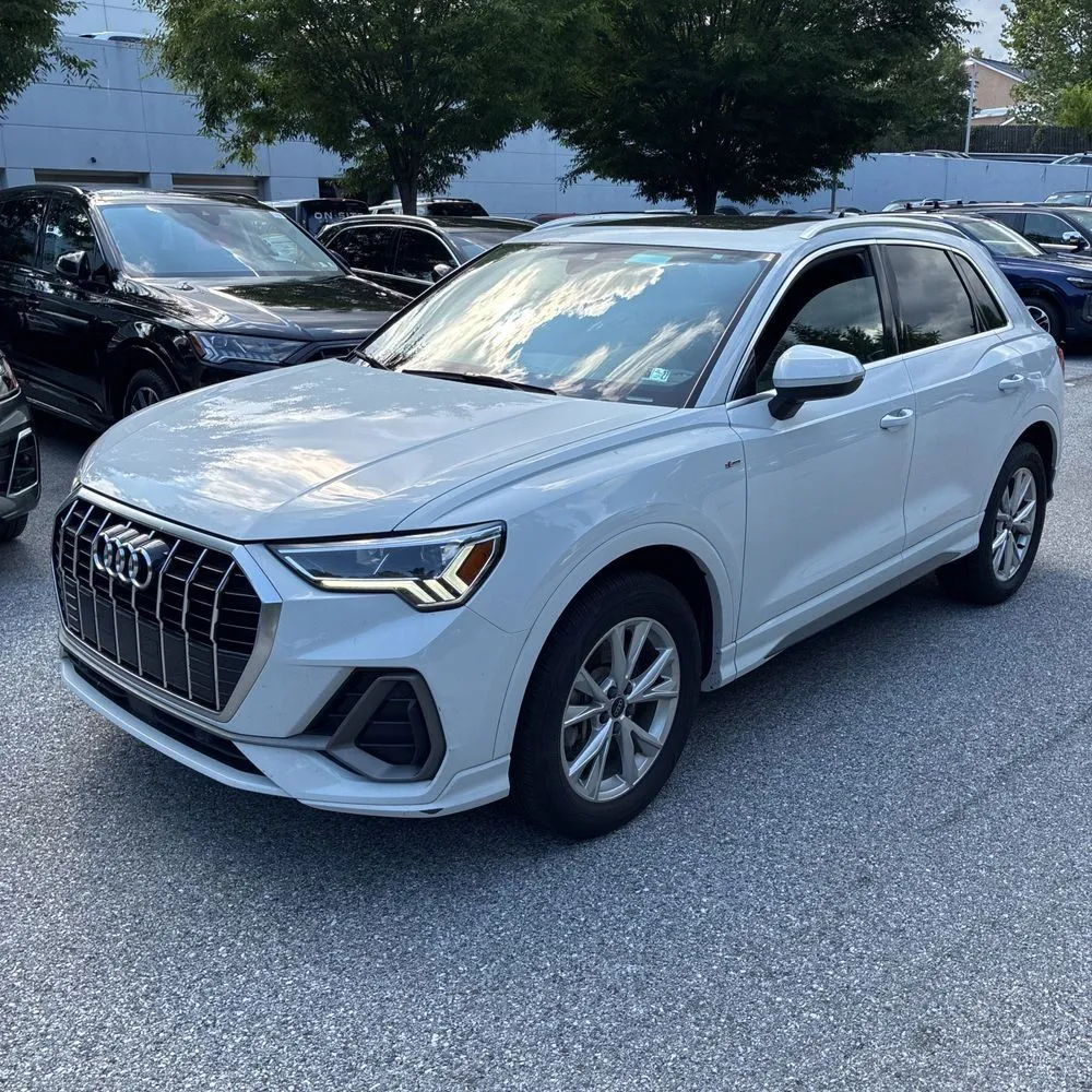 White 2023 Audi Q3 Premium Plus 45 TFSI S line quattro Tiptronic for sale in Carlstadt, NJ
