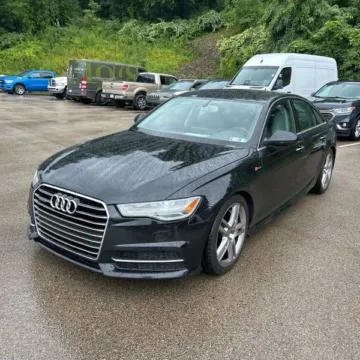 Black 2016 Audi A6 3.0T Premium Plus for sale in Carlstadt, NJ