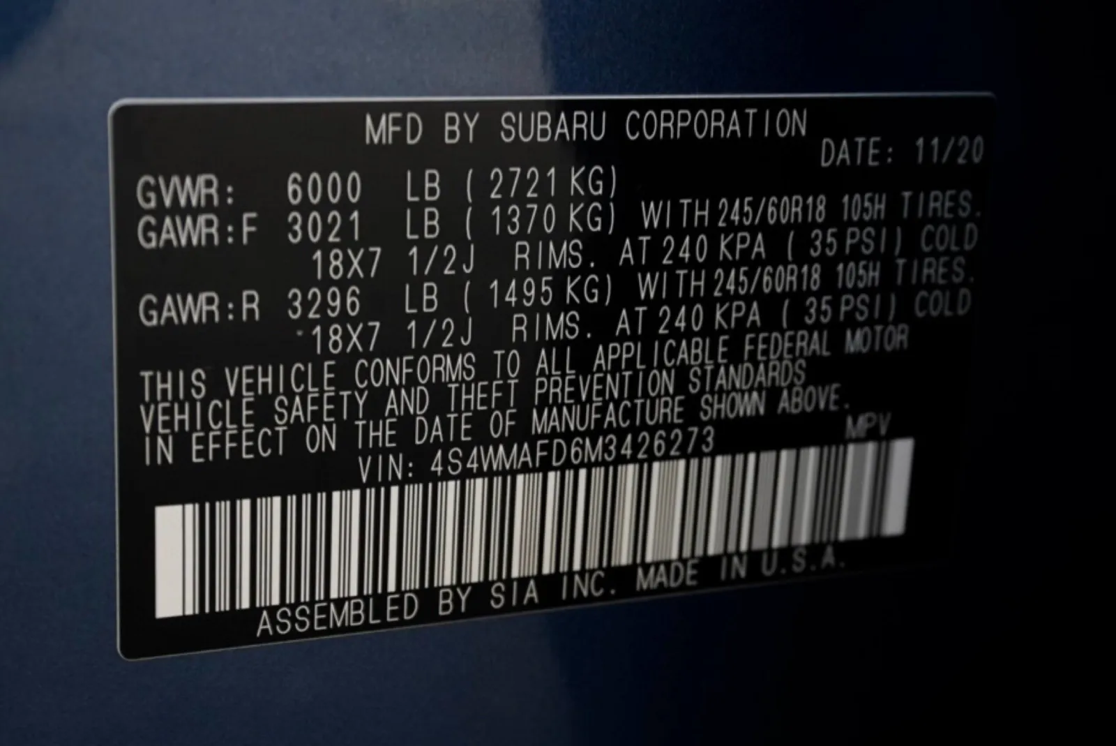 Subaru Ascent photo 55