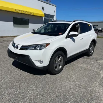 White 2015 Toyota RAV4 XLE for sale in Carlstadt, NJ