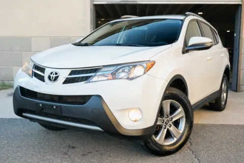White 2015 Toyota RAV4 XLE for sale in Carlstadt, NJ