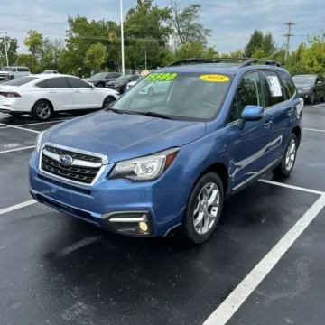Blue 2018 Subaru Forester 2.5i Touring for sale in Carlstadt, NJ