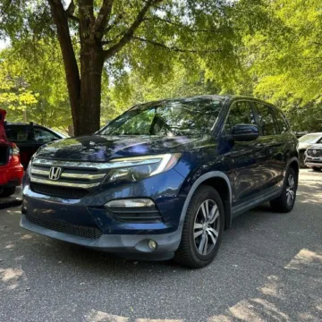 Blue 2016 Honda Pilot EX-L for sale in Carlstadt, NJ