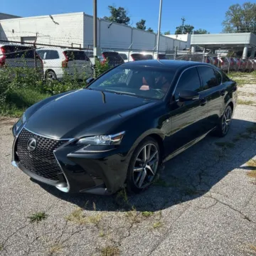Black 2017 Lexus GS 350 F Sport for sale in Carlstadt, NJ