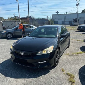 Black 2017 Honda Accord Sport for sale in Carlstadt, NJ