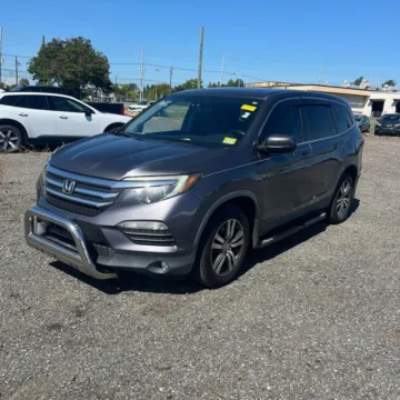Silver 2016 Honda Pilot EX-L for sale in Carlstadt, NJ