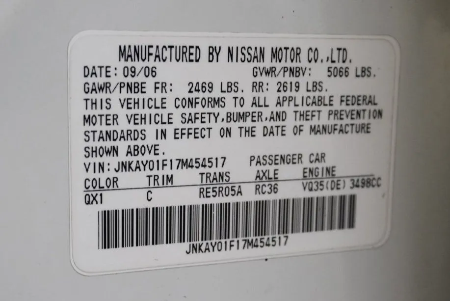 Infiniti M35x photo 49
