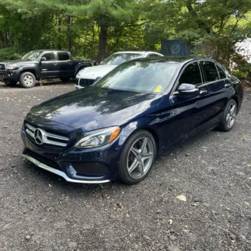 Gray 2015 Mercedes-Benz C 400 4MATIC for sale in Carlstadt, NJ