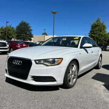 White 2014 Audi A6 3.0T Premium Plus for sale in Carlstadt, NJ