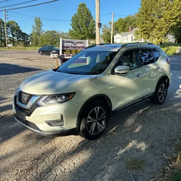 White 2017 Nissan Rogue SL for sale in Carlstadt, NJ