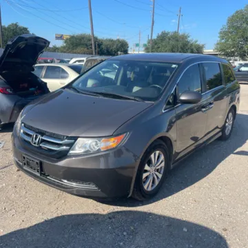 Gray 2016 Honda Odyssey EX-L for sale in Carlstadt, NJ