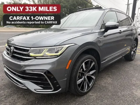 Gray 2022 Volkswagen Tiguan 2.0T SEL R-Line for sale in Carlstadt, NJ