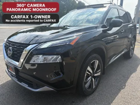 Black 2023 Nissan Rogue SL Intelligent AWD for sale in Carlstadt, NJ