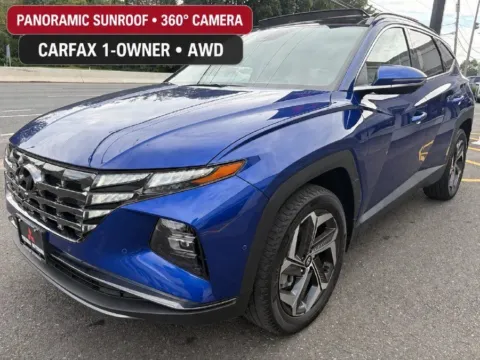 Blue 2023 Hyundai Tucson Limited for sale in Carlstadt, NJ