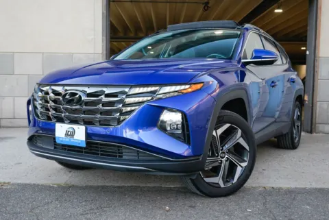 Blue 2023 Hyundai Tucson Limited for sale in Carlstadt, NJ