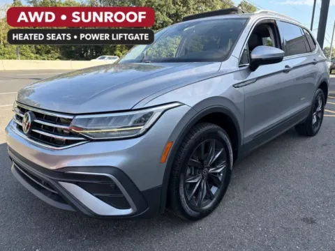 Silver 2022 Volkswagen Tiguan 2.0T SE for sale in Carlstadt, NJ
