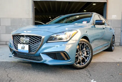 Blue 2018 Genesis G80 3.3T Sport for sale in Carlstadt, NJ