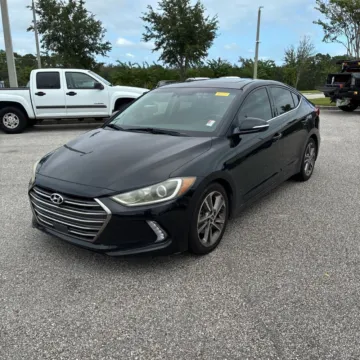 Black 2018 Hyundai Elantra Limited for sale in Carlstadt, NJ