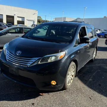 Black 2016 Toyota Sienna Limited 7 Passenger for sale in Carlstadt, NJ