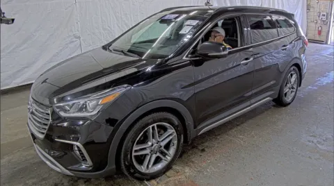 Black 2017 Hyundai Santa Fe Limited Ultimate for sale in Carlstadt, NJ