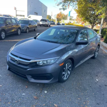 Silver 2016 Honda Civic EX for sale in Carlstadt, NJ
