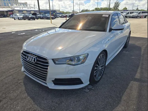 White 2017 Audi A6 3.0T Premium Plus for sale in Carlstadt, NJ
