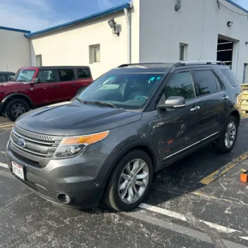 Silver 2015 Ford Explorer Limited for sale in Carlstadt, NJ