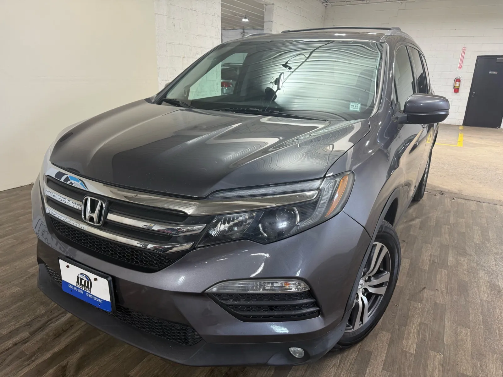 Gray 2016 Honda Pilot EX-L for sale in Carlstadt, NJ