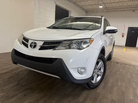 White 2013 Toyota RAV4 XLE for sale in Carlstadt, NJ